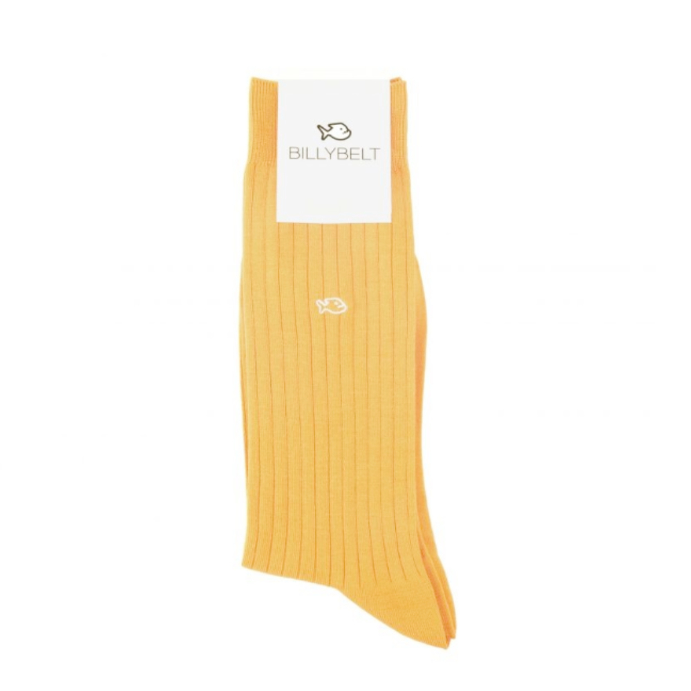 BillyBelt - Chaussettes fil d'Ecosse - Moutarde