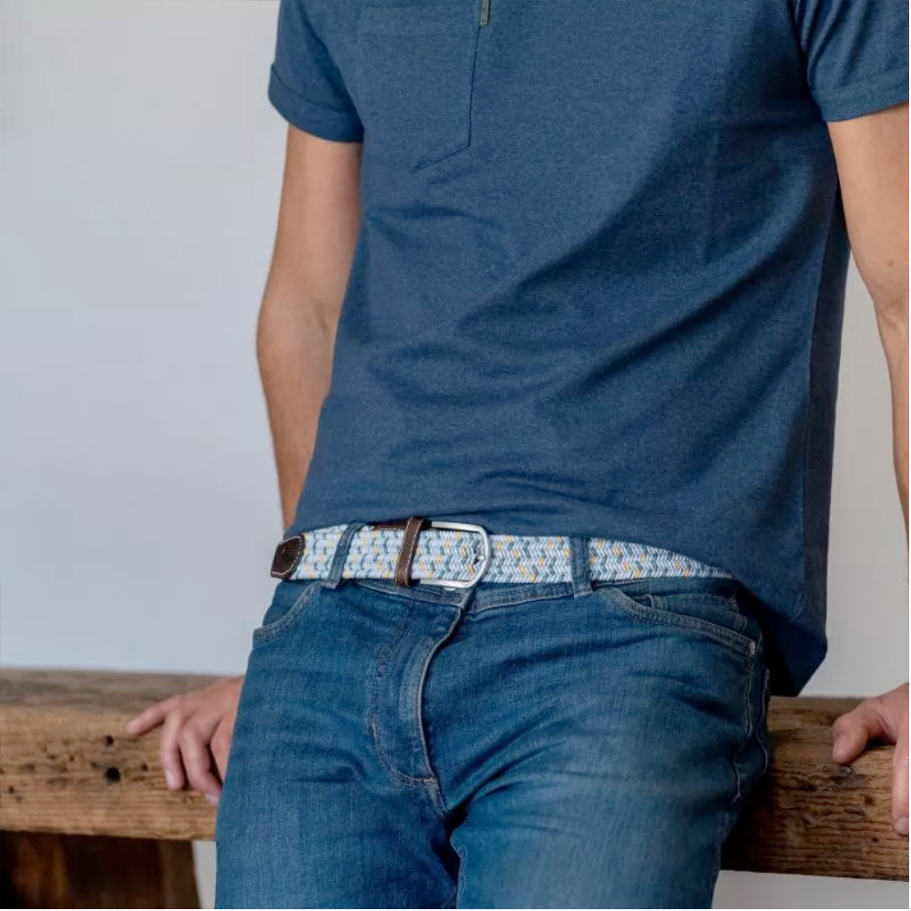 Billybelt - Ceinture coton cirée élastique - Timor - Taille 1