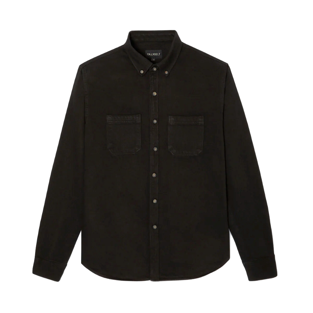 BillyBelt - Chemise en denim Noir - 7,5 oz - Small