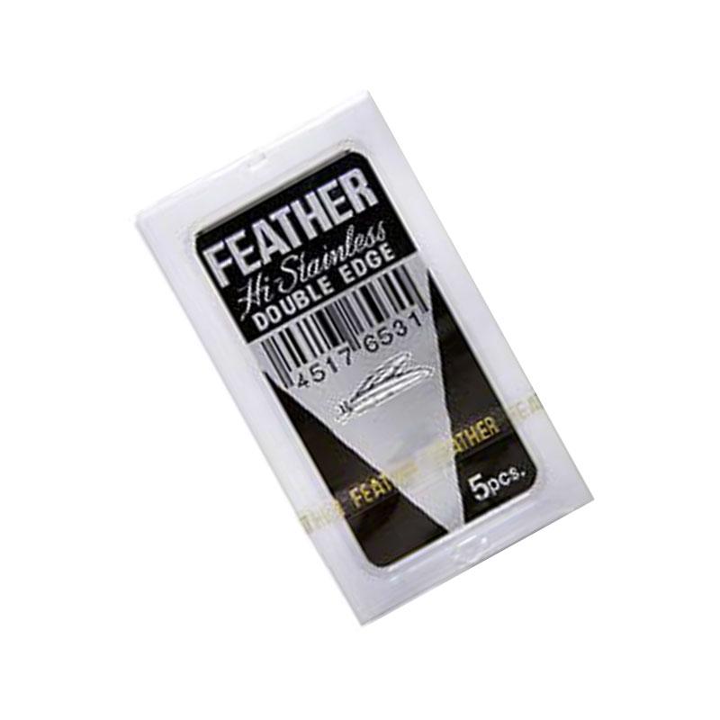 Feather - Lames pour rasoir de sécurité - Inox