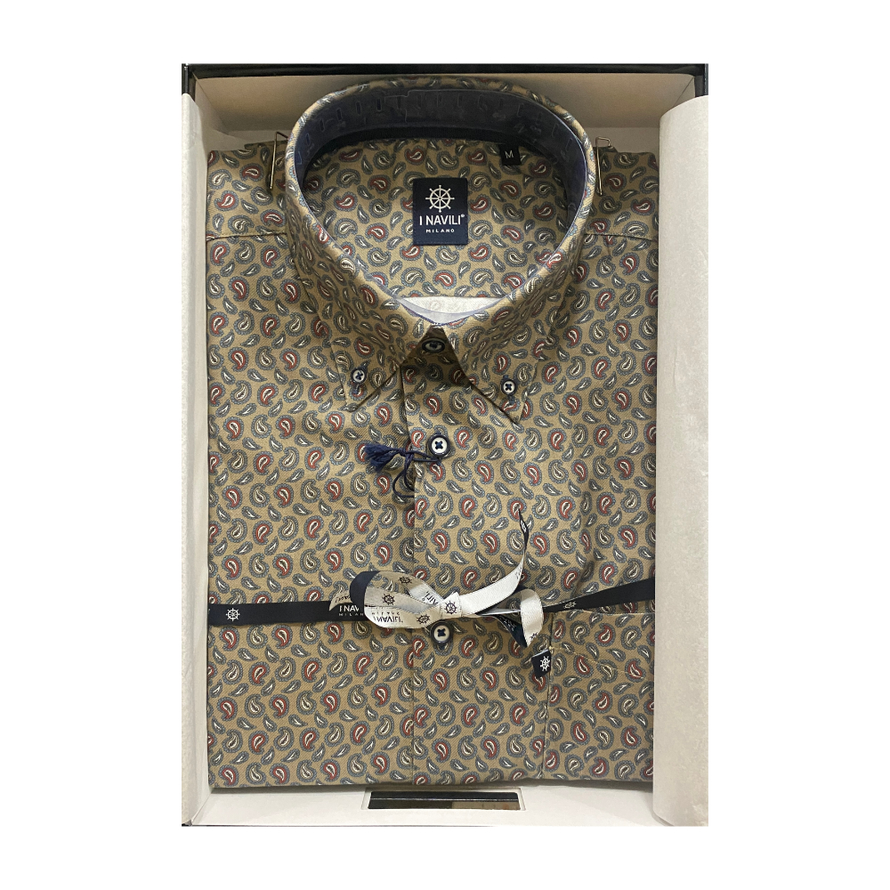 Navili - Chemise Gorgona Brun - 2XL