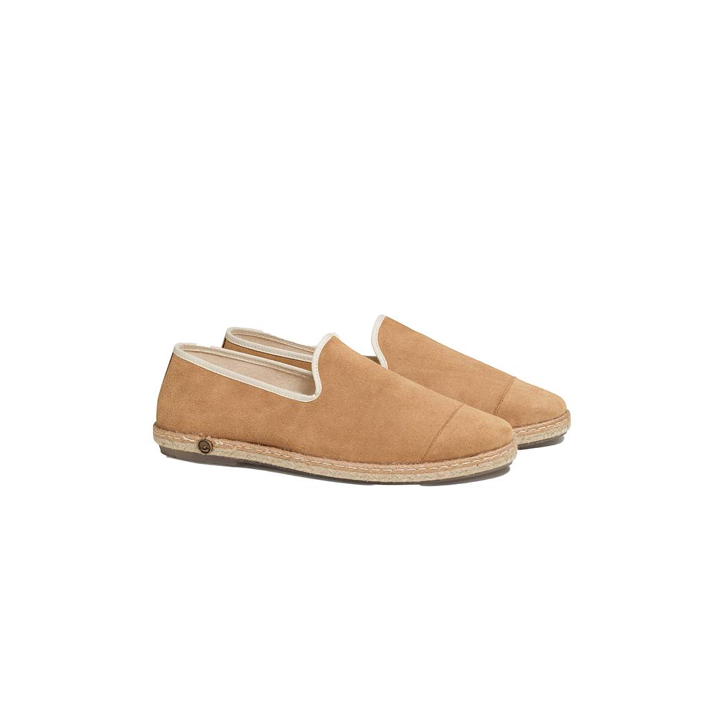 Angarde - Espadrille cuir camel - 44