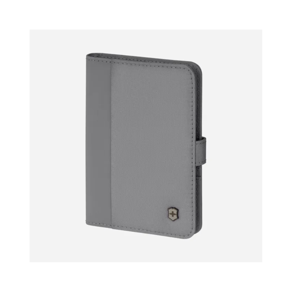 Victorinox - Étui pour passeport avec protection RFID - Grey